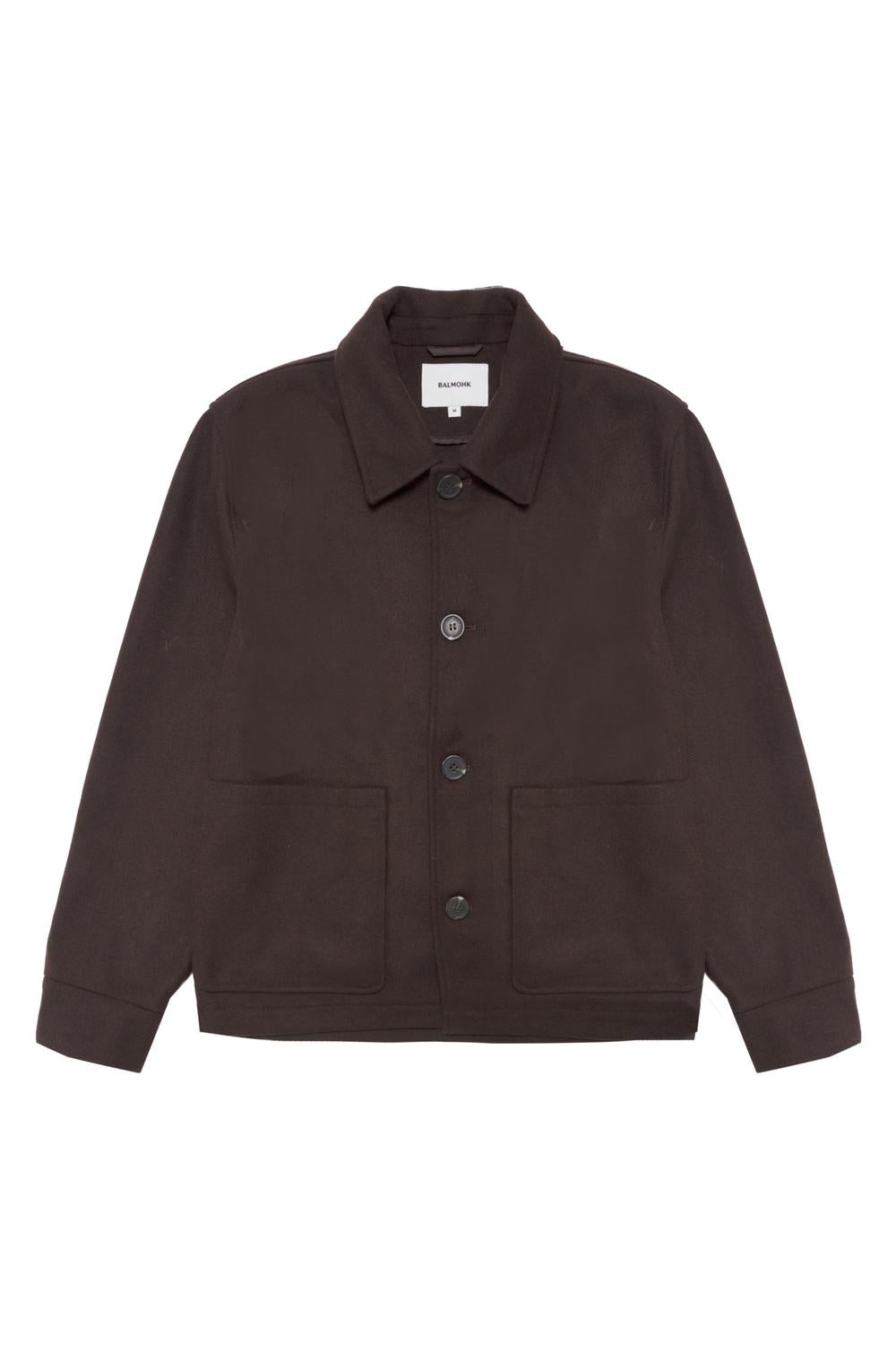 Chaqueta paño turkish coffee