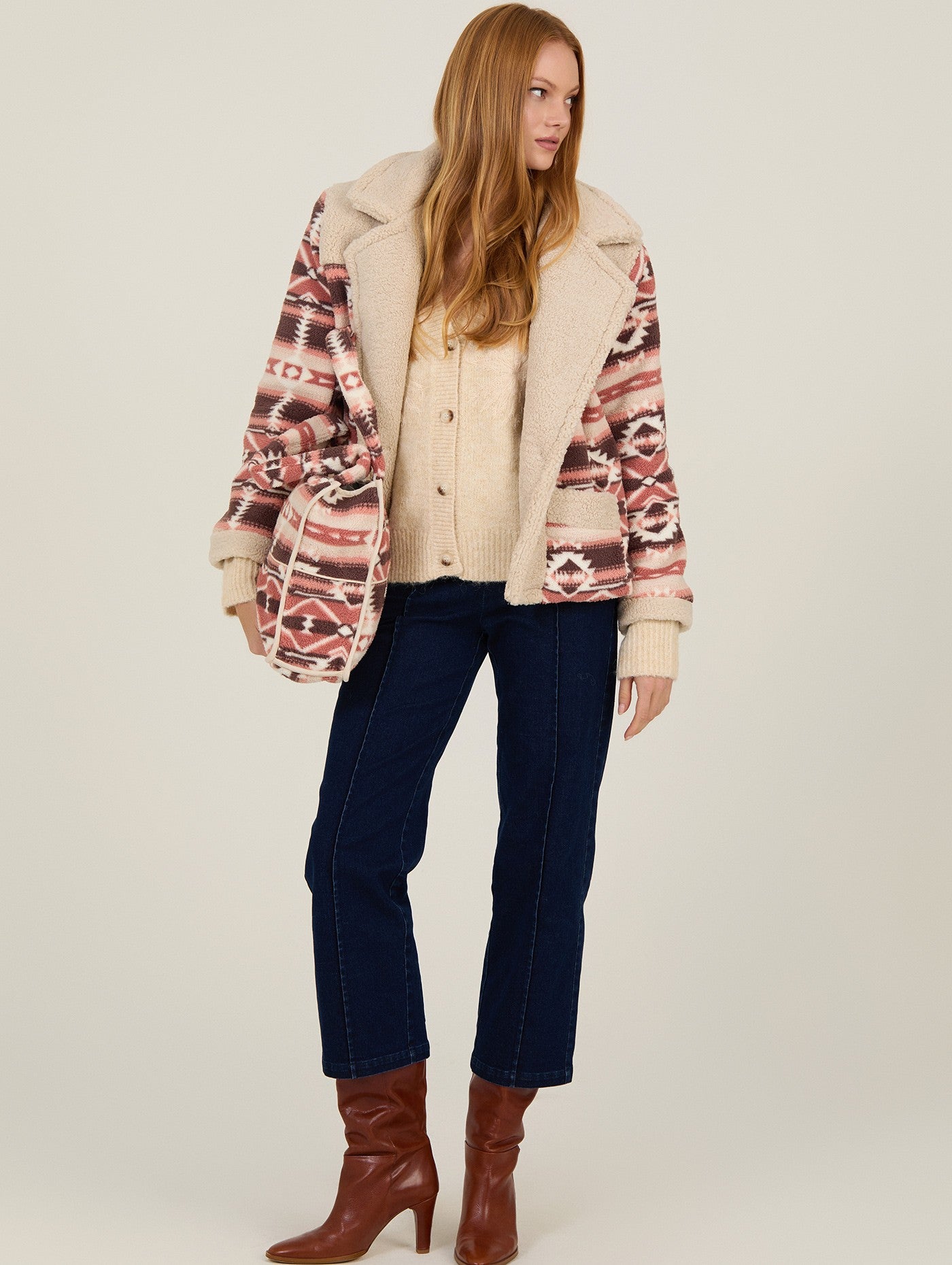 denim con botones