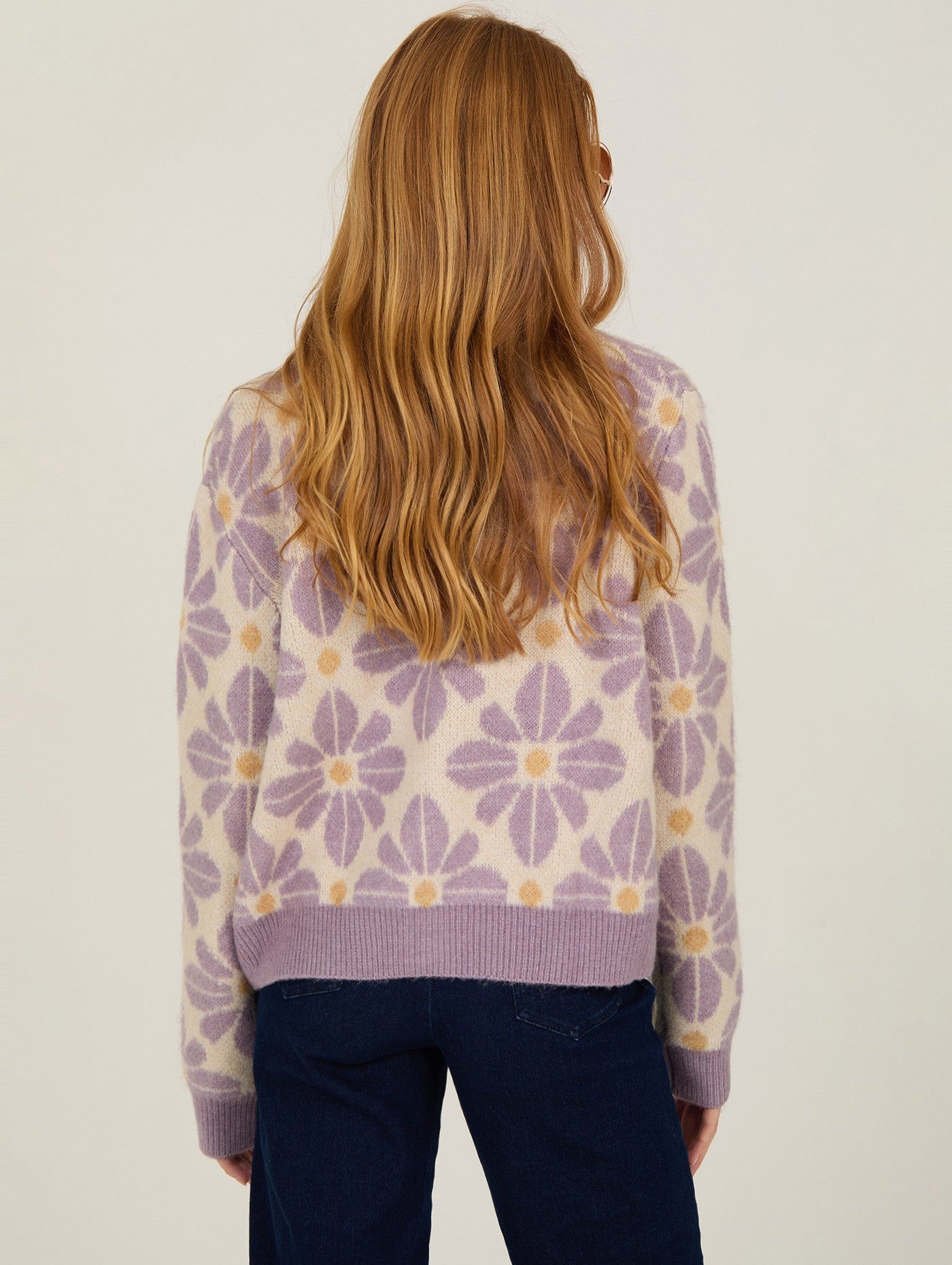 cardigan maxiflores