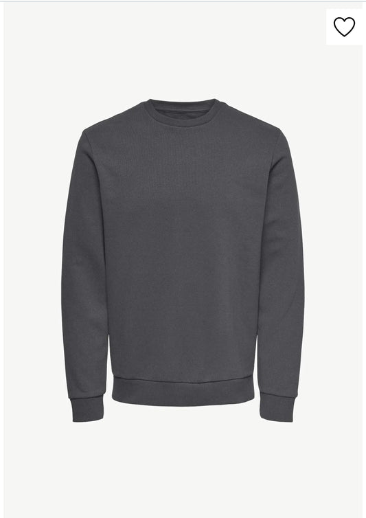 Sudadera básica grey