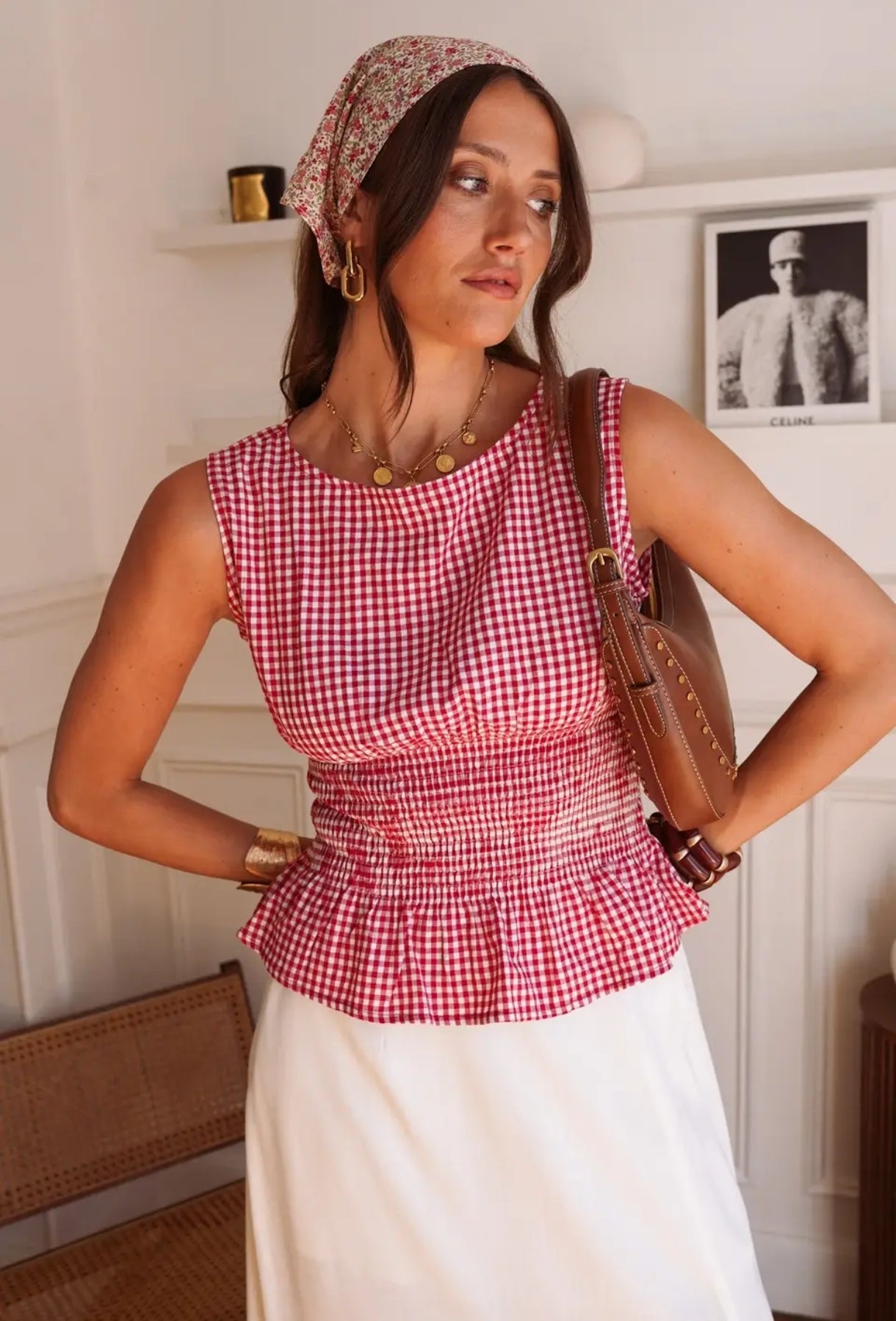 Top Vichy "Emilia"
