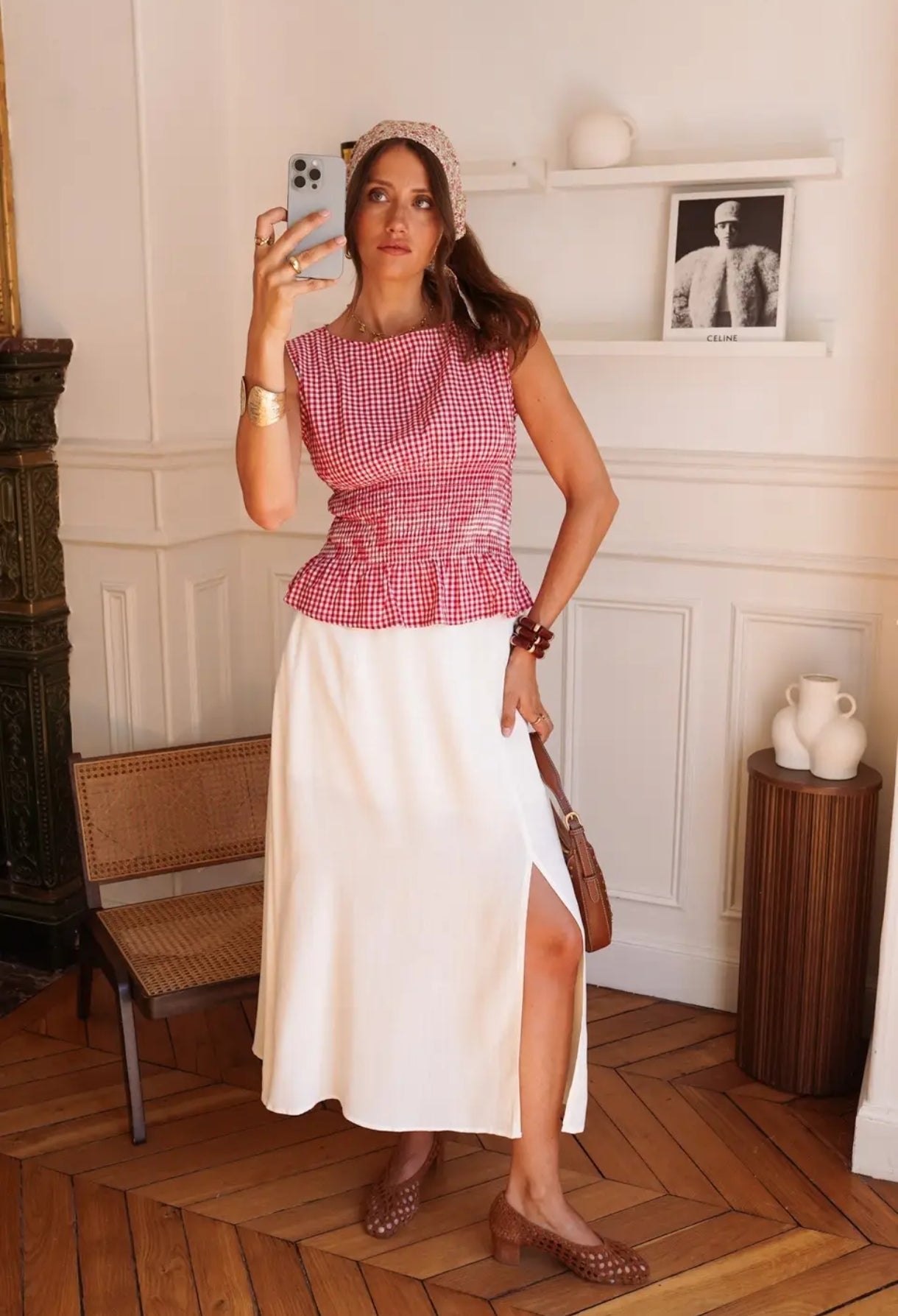 Top Vichy "Emilia"