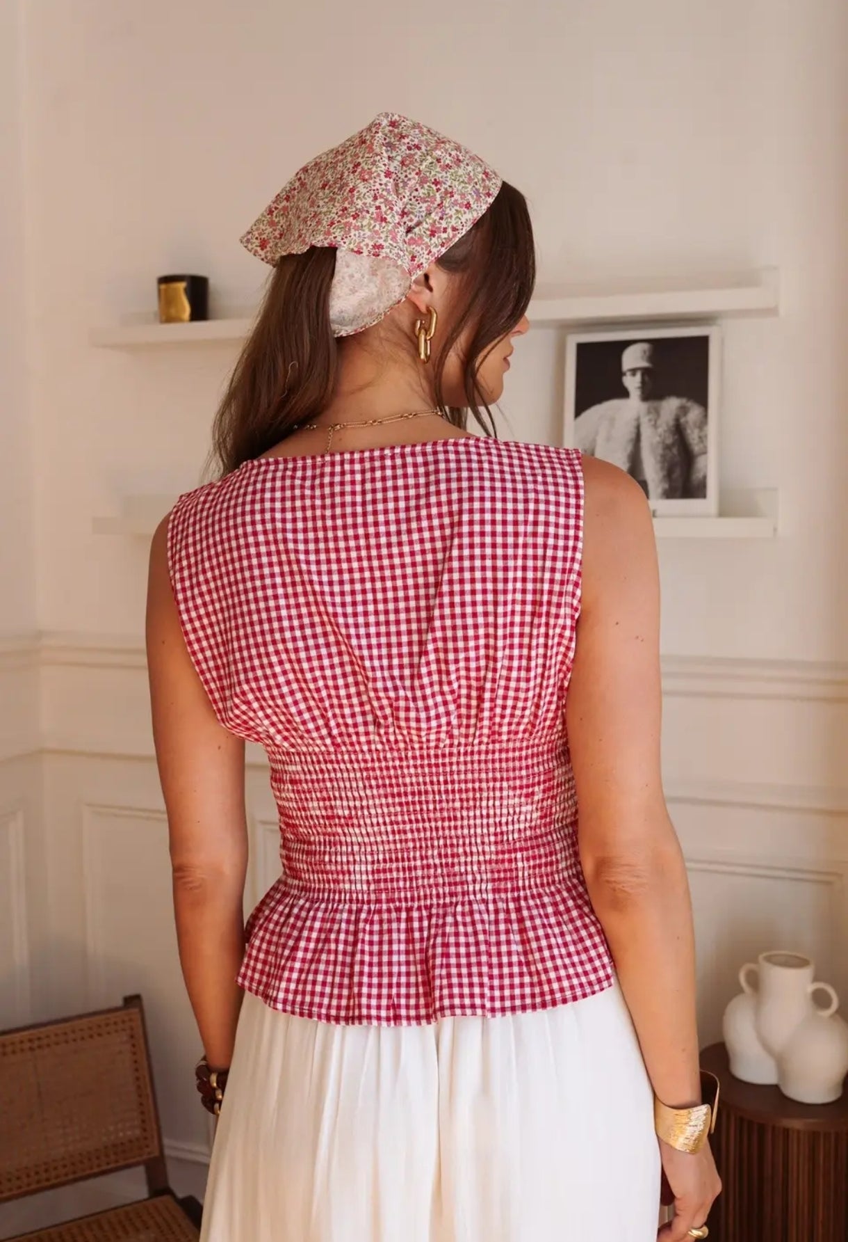Top Vichy "Emilia"