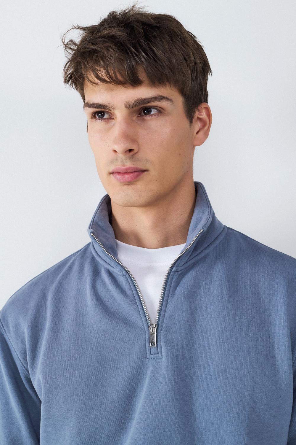 Sudadera puritan grey