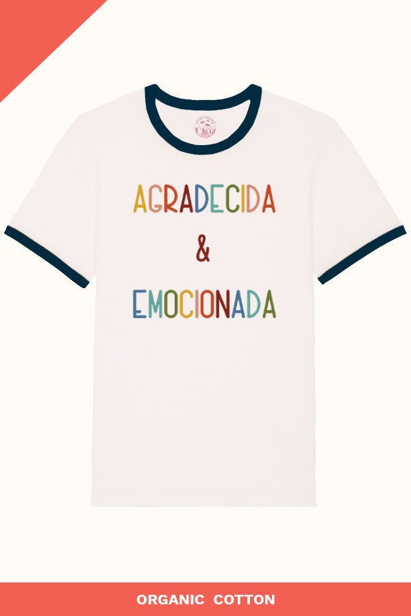 CAMISETA AGRADECIDA