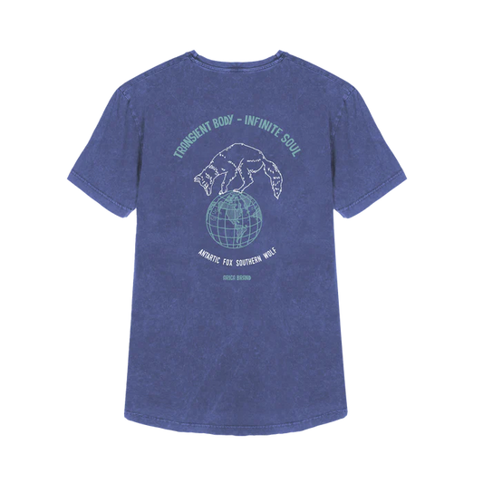 Malvinas tee denim blue premium