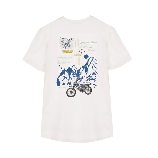 Norway tee white