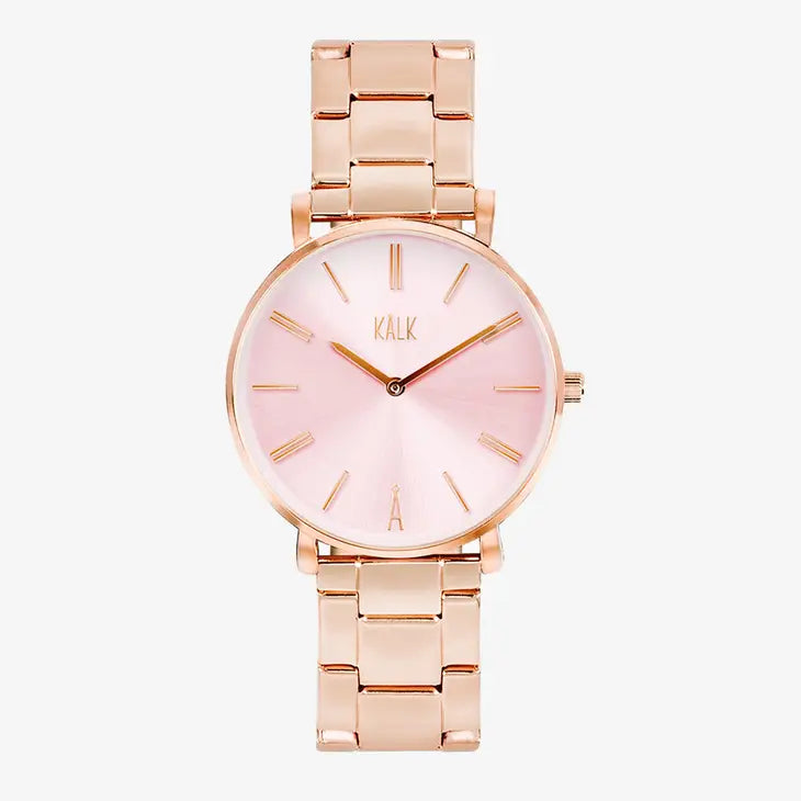 RELOJ BAÑO ROSA