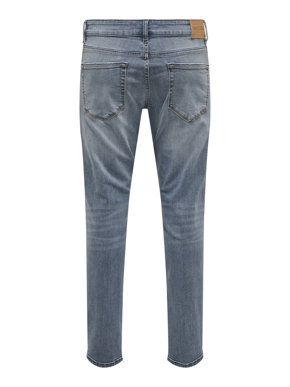 jeans azul grisaceo slim