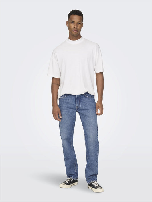 PANTALON STRAIGHT DENIM