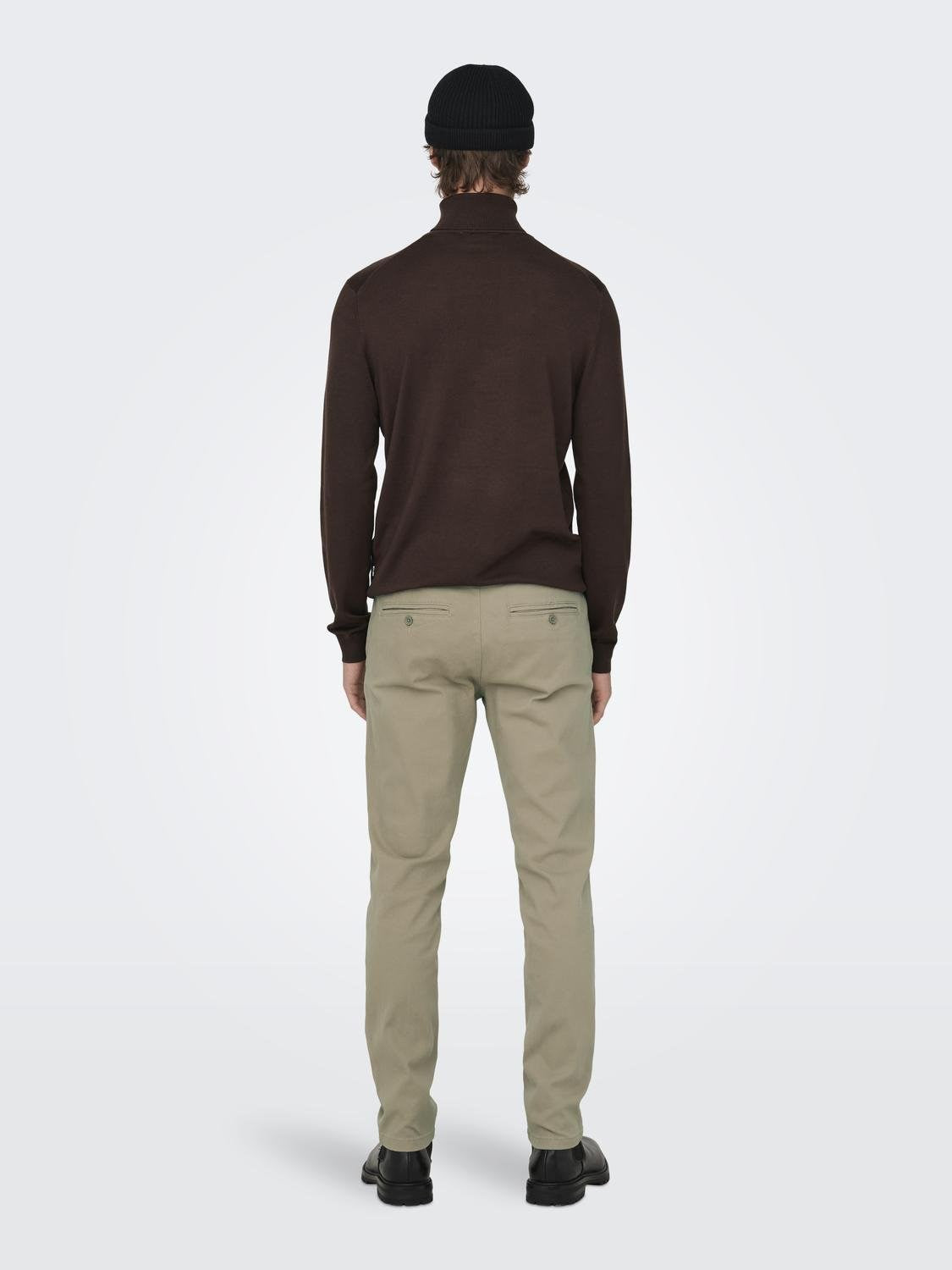 PANTALONES CHINOS CAMEL