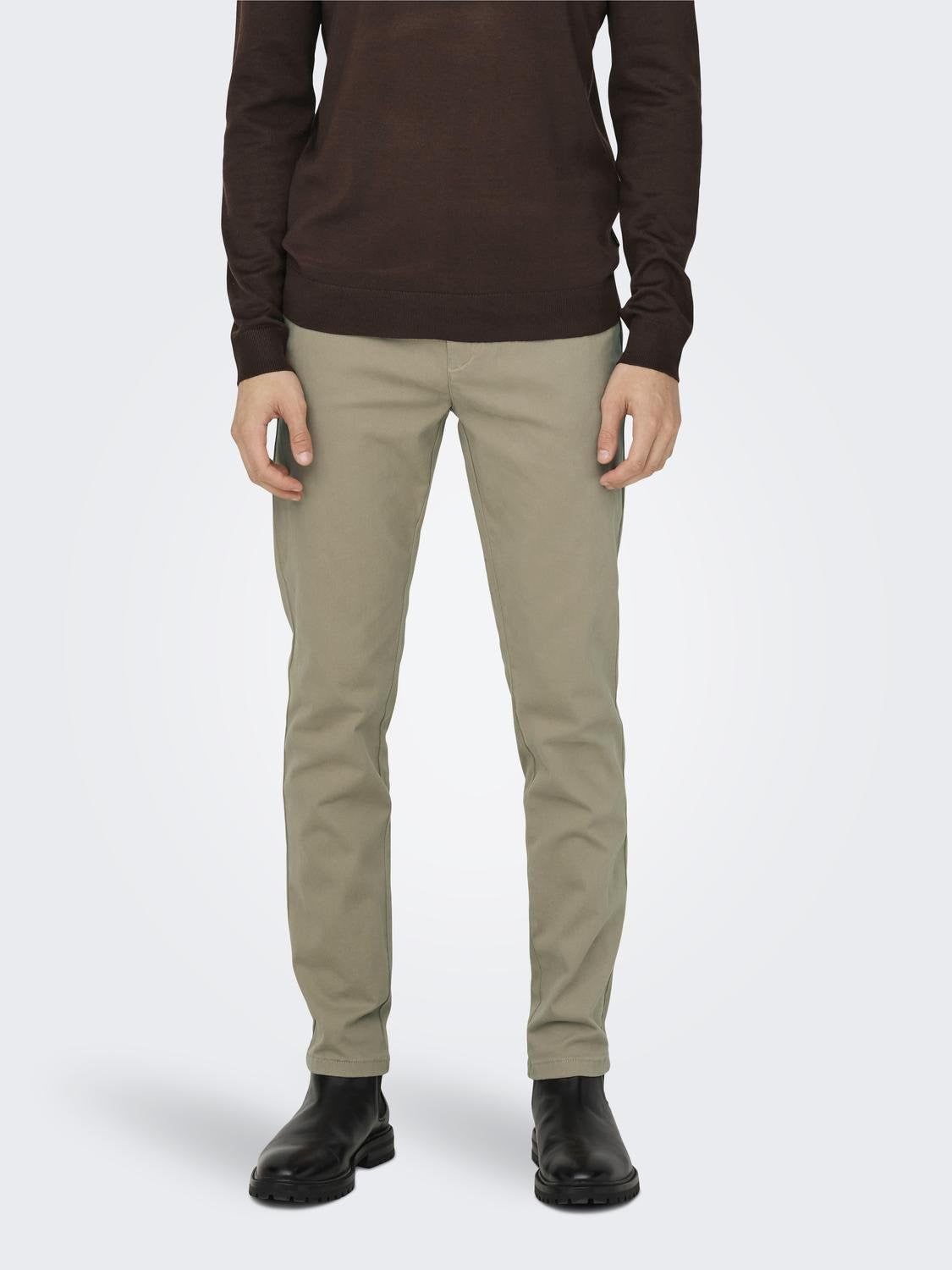 PANTALONES CHINOS CAMEL