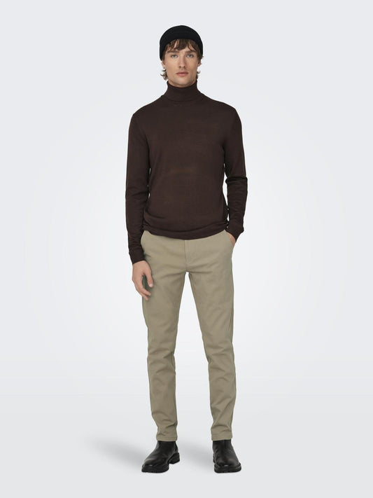 PANTALONES CHINOS CAMEL