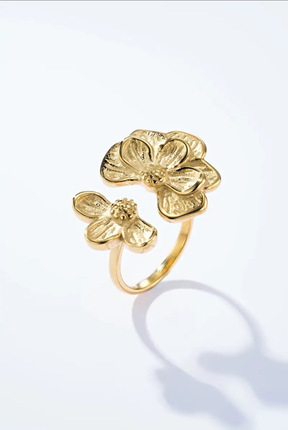 Anillo flor